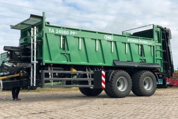 NOWA przyczepa Brantner ściana przesuwna(lepsze niż Fliegl,Kobzarenko)